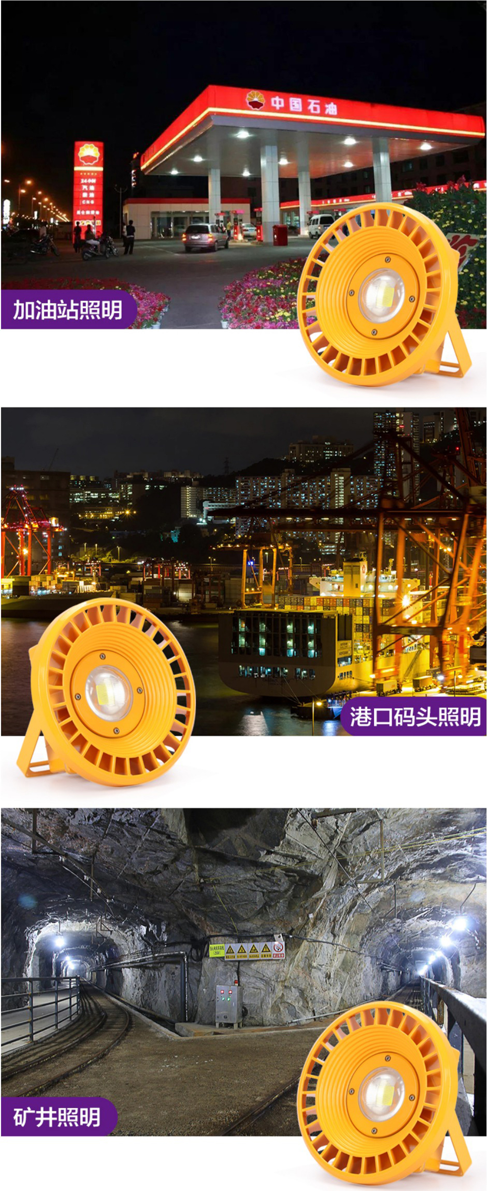 防爆投光灯-应用场景