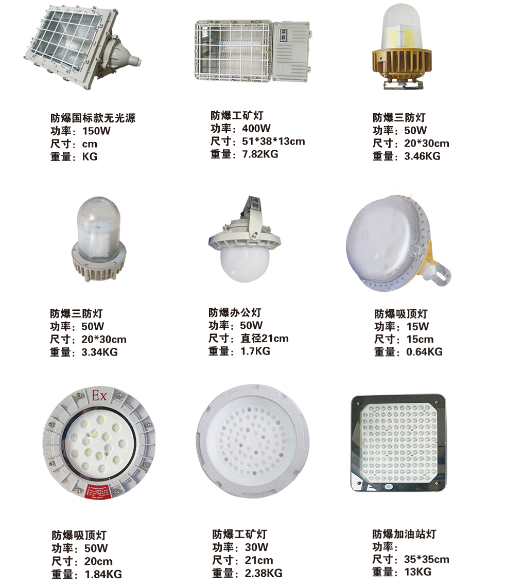 防爆灯产品图册 防爆灯产品图册
