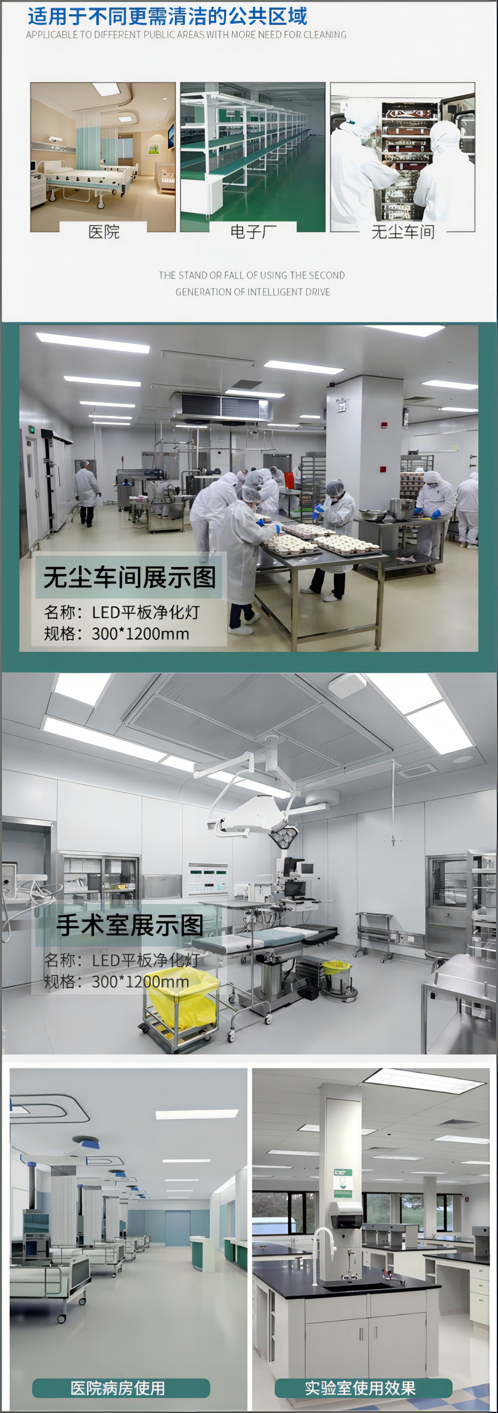 净化平板灯