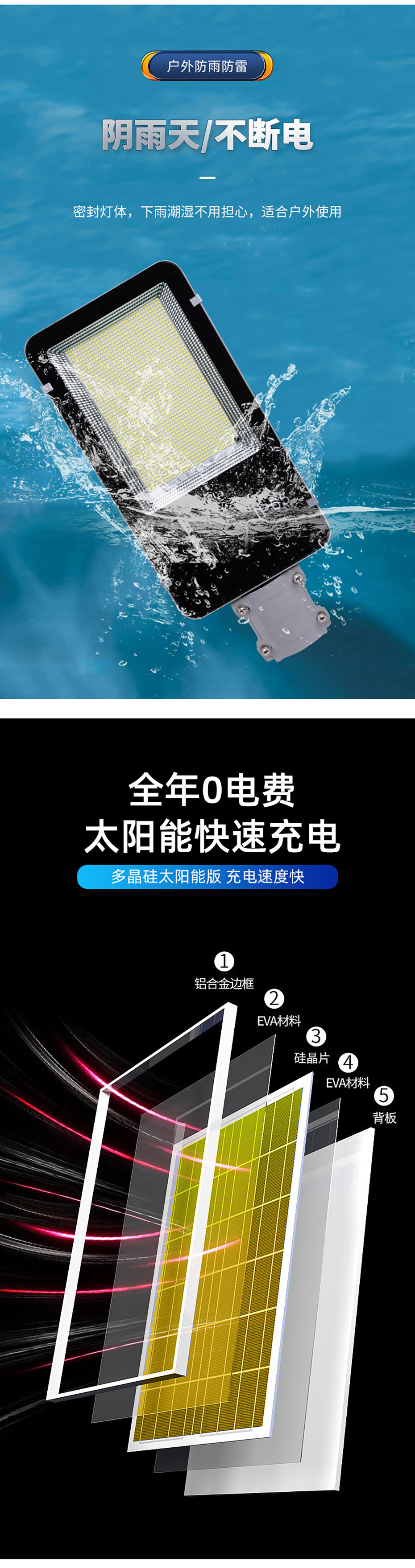 众悦系列太阳能路灯