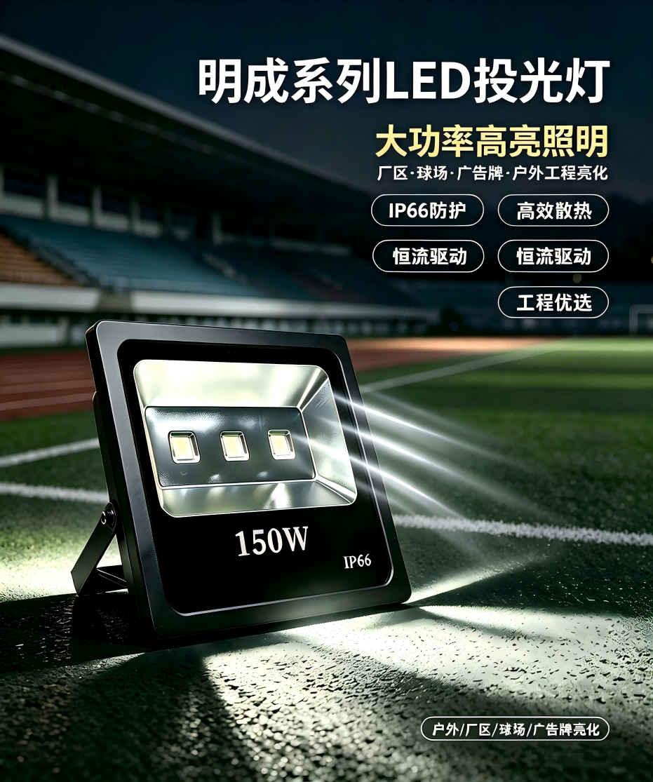 MSD-TG-MC明成系列LED投光灯户外亮化产品首图
