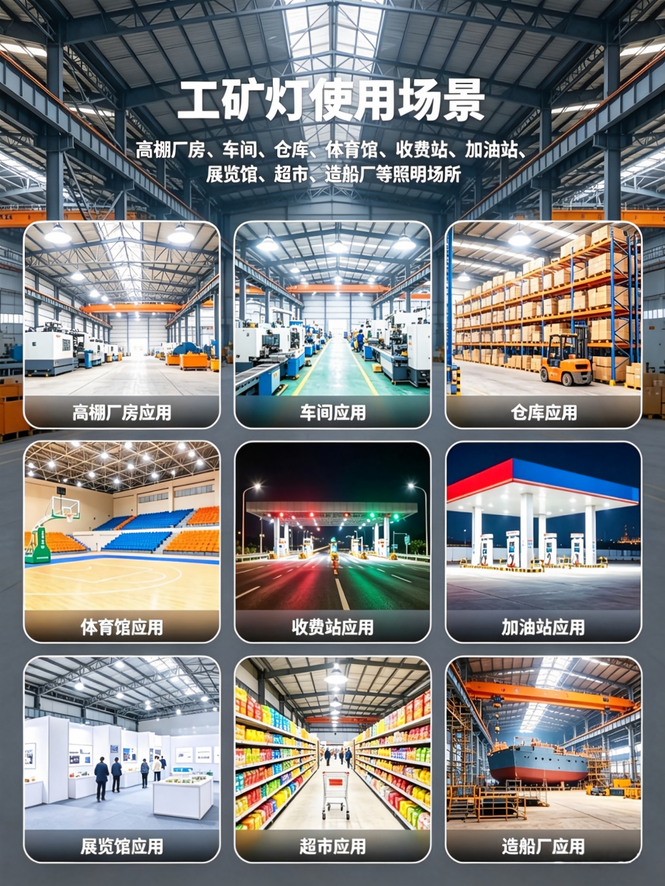 MSD-GK-XA 线型工矿灯 厂房仓库照明场景