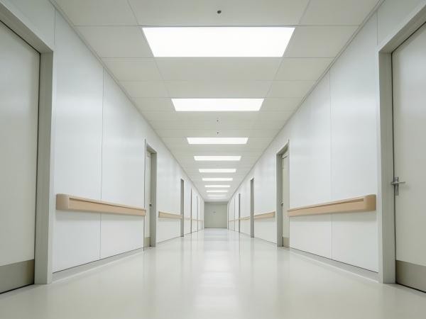 洁净平板灯 医院洁净室照明效果实拍