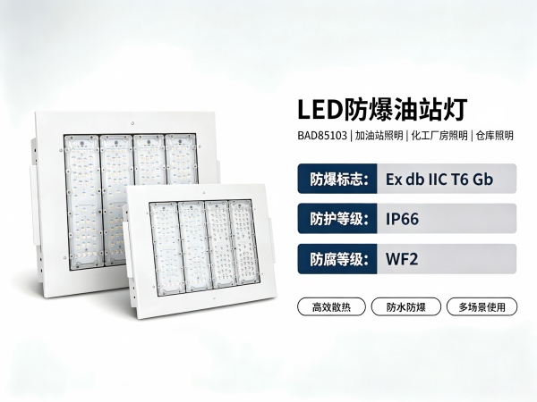 LED防爆灯BAD85103款-LED防爆油站灯